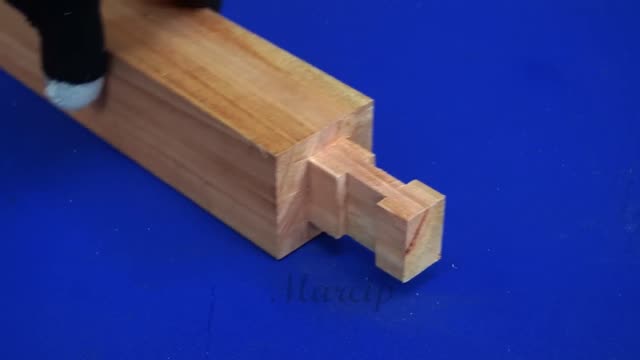 Interlocking wood connection technology