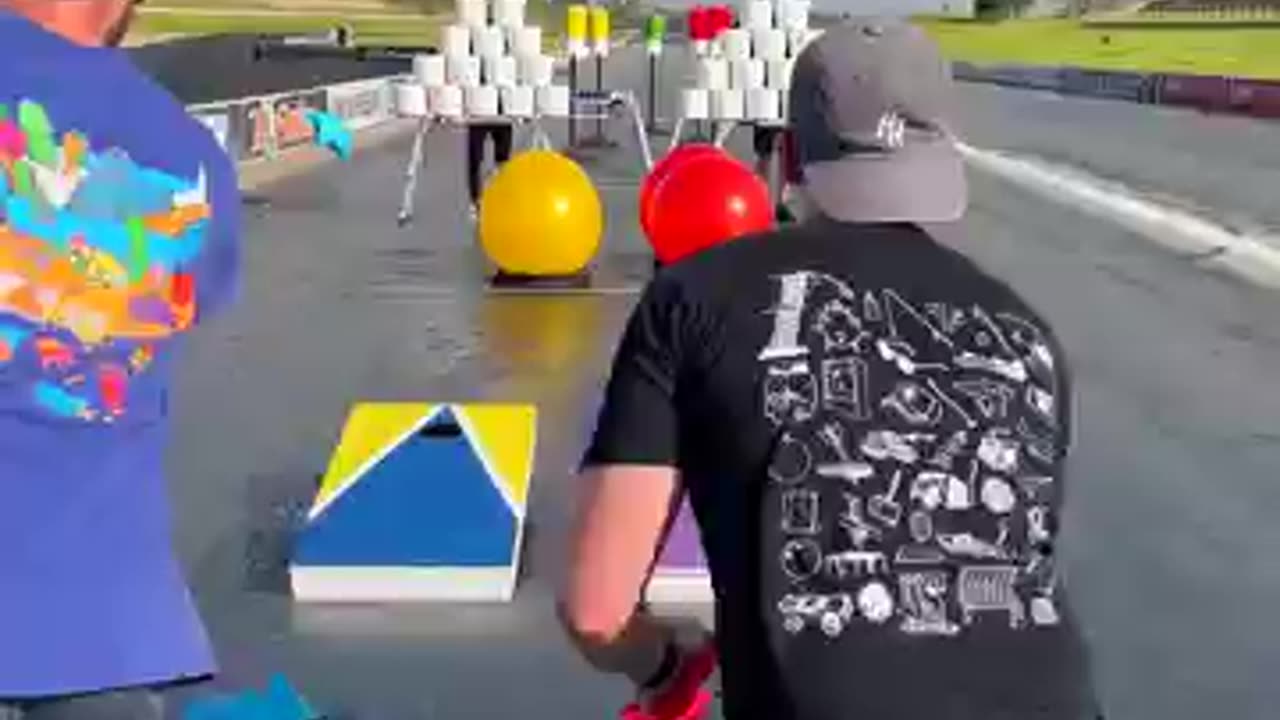 Sport racing is intense