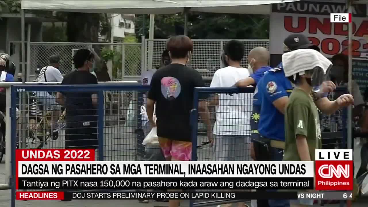 Dagsa ng pasahero sa mga terminal, inaasahan ngayong Undas