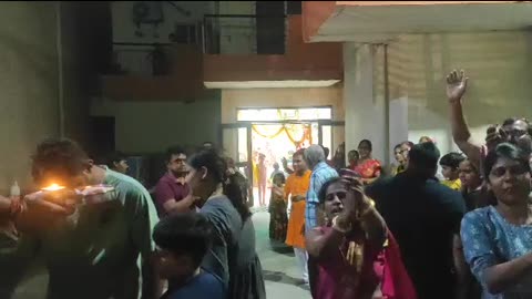 Ganpati visarjan in Gurgaon