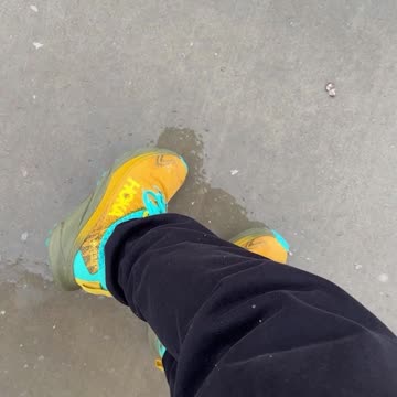 Morning cardio in the snow