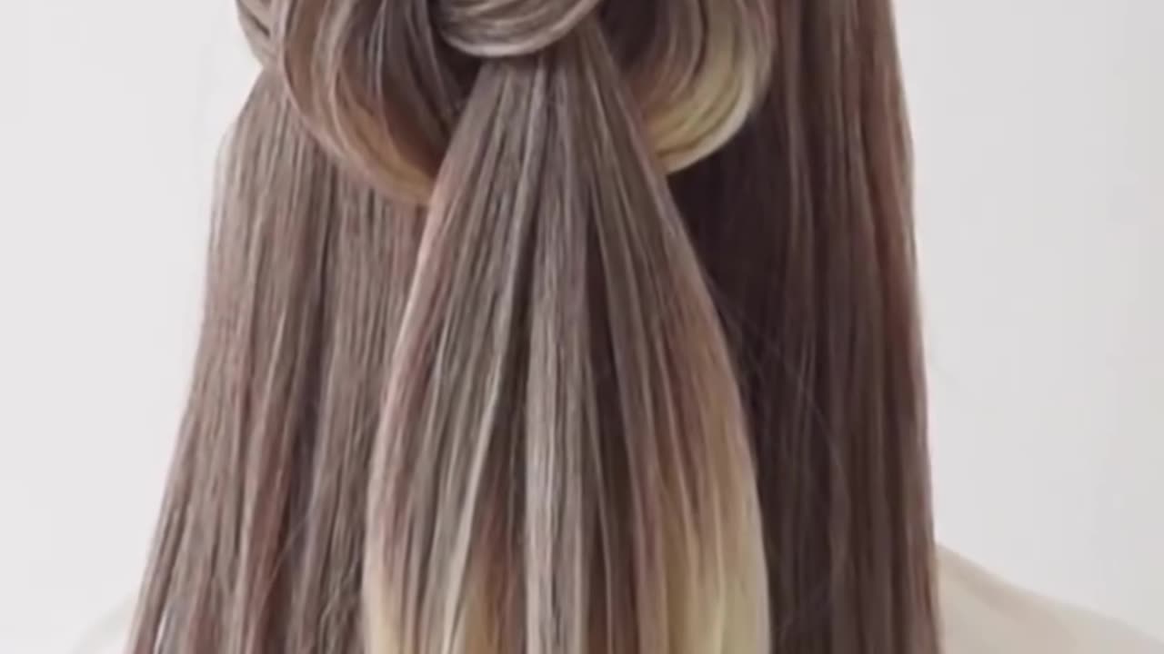 Hair style for long hair