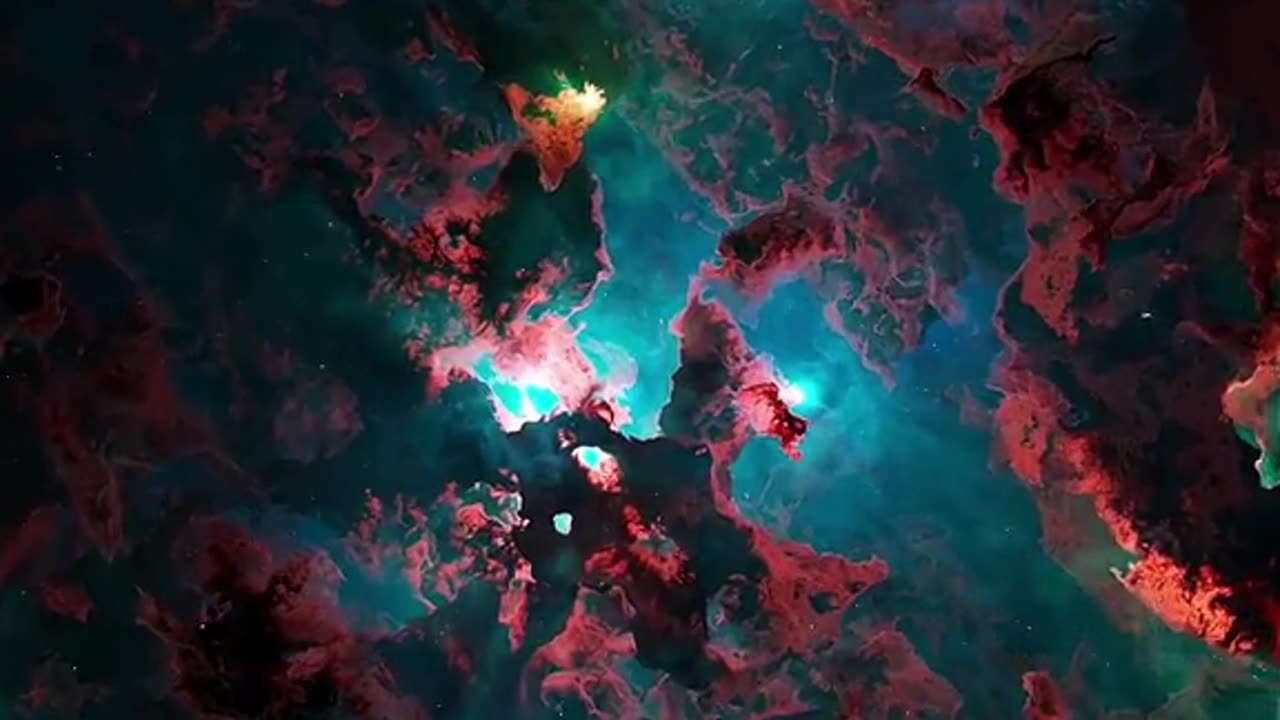 Beautiful space and colourful nature