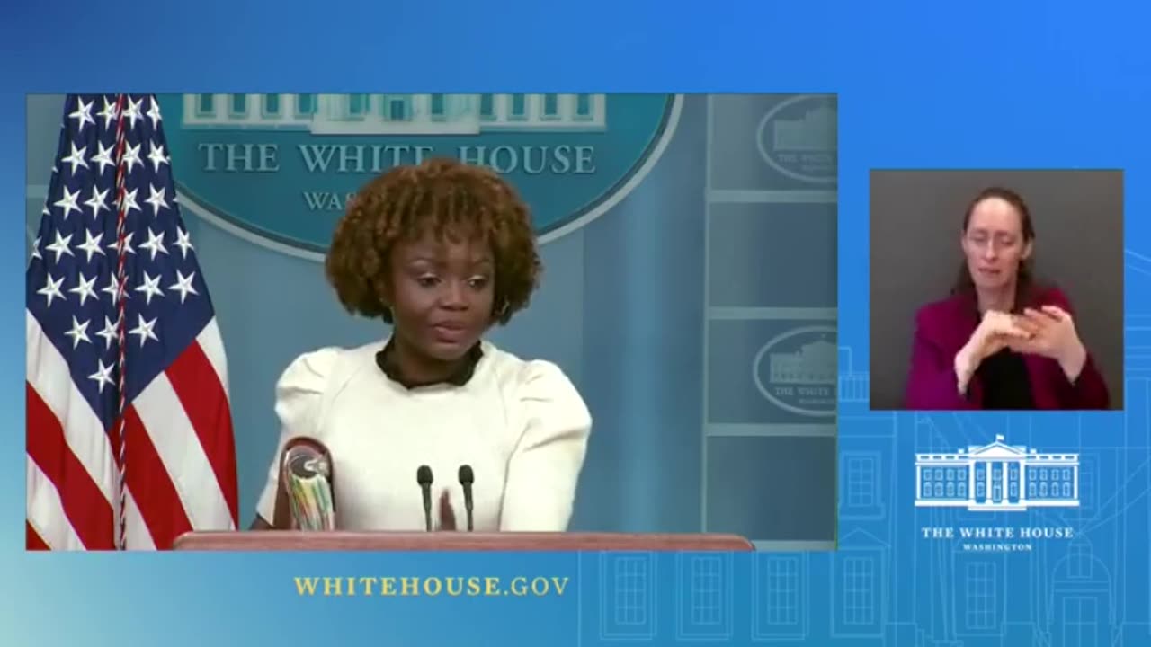 Liberal reporters tears into KJP over Biden never answering questions