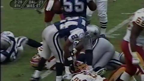 1995-10-01 Dallas Cowboys vs Washington Redskins Part 4