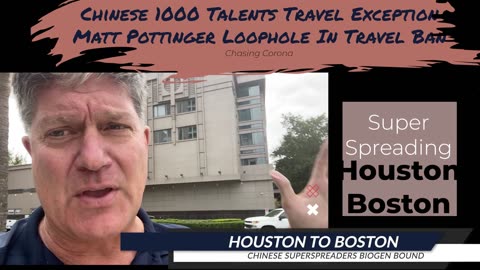 Houston, We Have A Problem. Chinese SuperSpreaders Are Heading To Boston. Yeah, Biogen