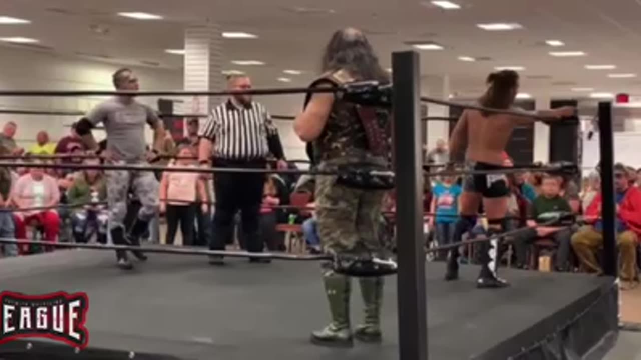 Premier Wrestling League:(International Championship)(C)Cuban Assassin vs Yela Man vs Tyler Foshie
