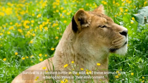The Untamed Wilderness: Life of Lions and Cheetahs in the Forest