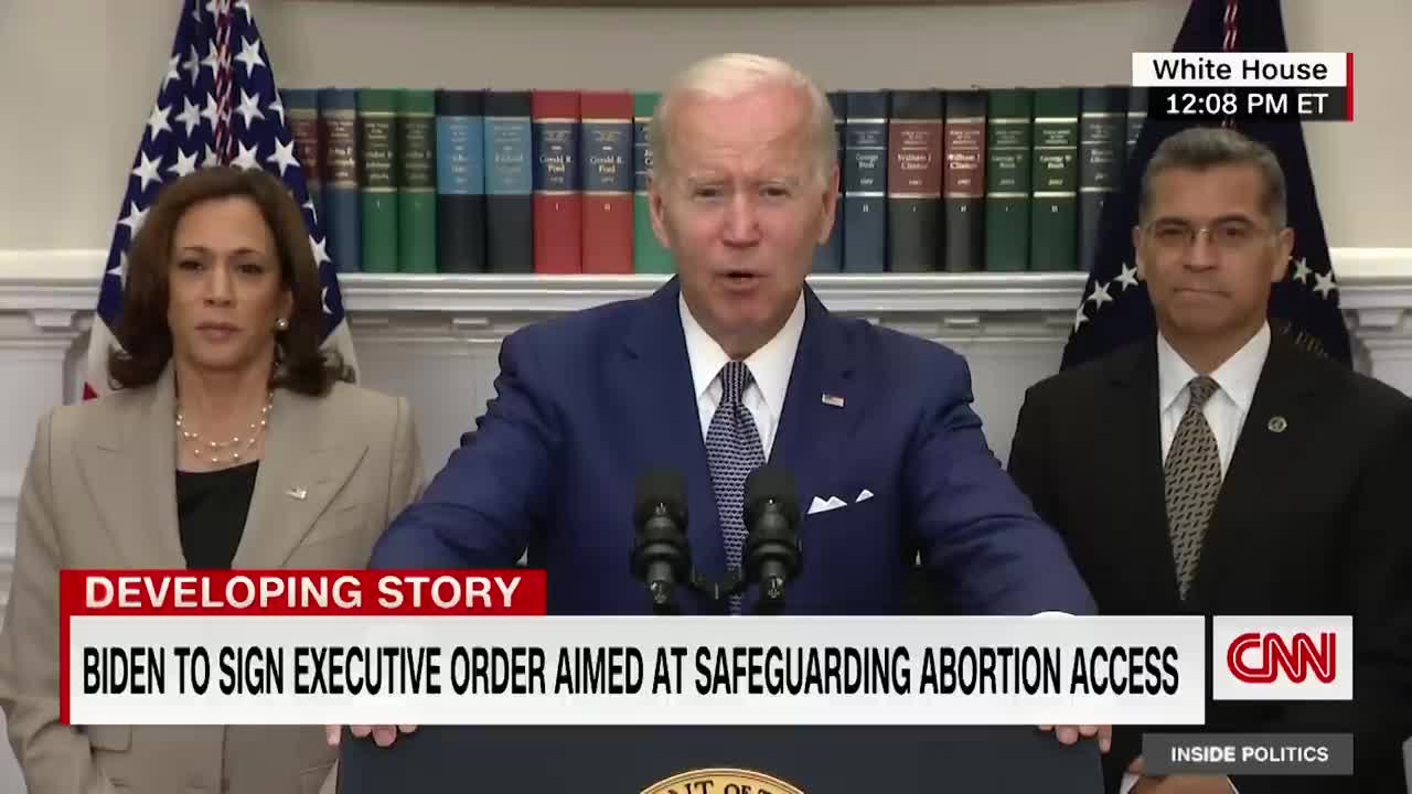 Biden signs executive order aimed at safeguarding abortion rights