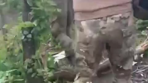 Moving Russian POWs back From the Front
