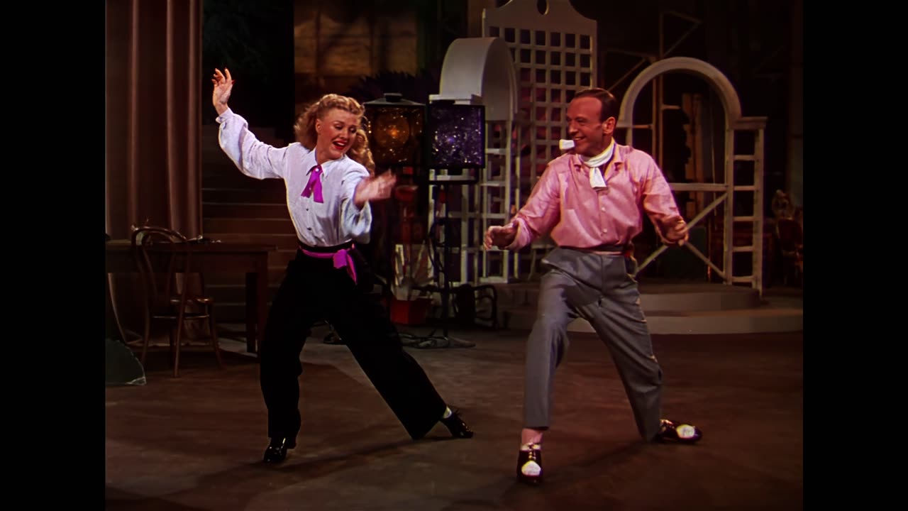 The Barkleys of Broadway 1949 Fred Astaire Ginger Rogers Bouncing The Blues remastered 4k