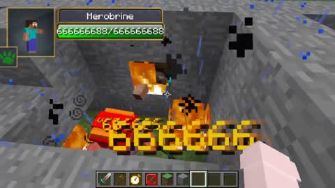 Herobrine vs Error422 all Сreepypasta mobs in minecraft part 75