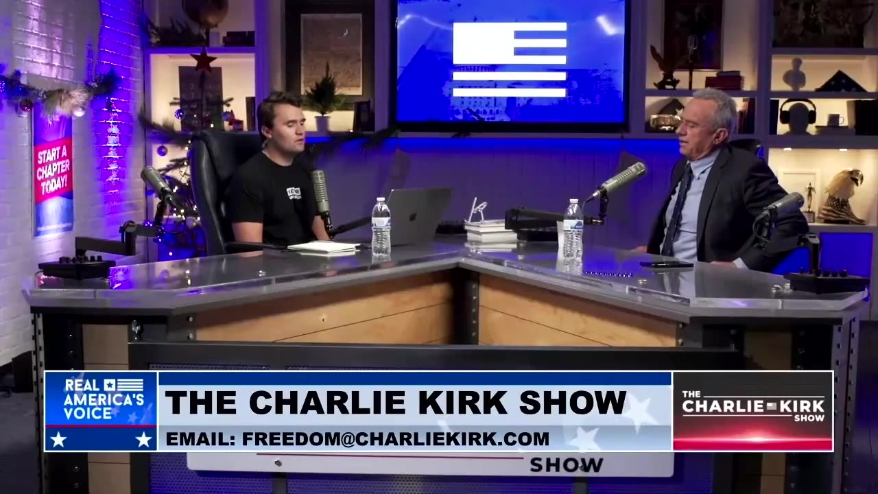 RFK Jr exposed in chat with Charlie Kirk on immigration