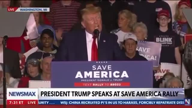 Trump comes out swinging!
