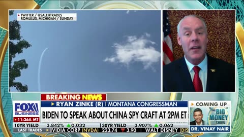 'If we can't handle a balloon, how can we handle Taiwan?': Rep. Ryan Zinke