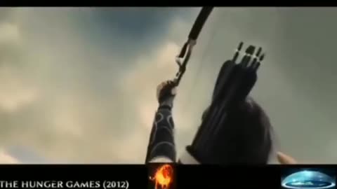 Flat earth with a dome in commercial and movie