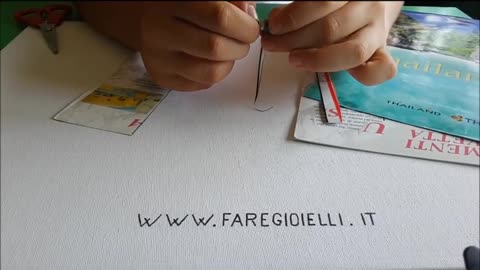 Papier Perlen-Tutorial perle di carta