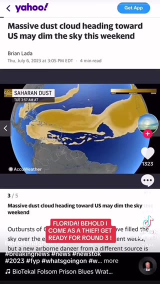 Dust Storm in Egypt! 🇪🇬