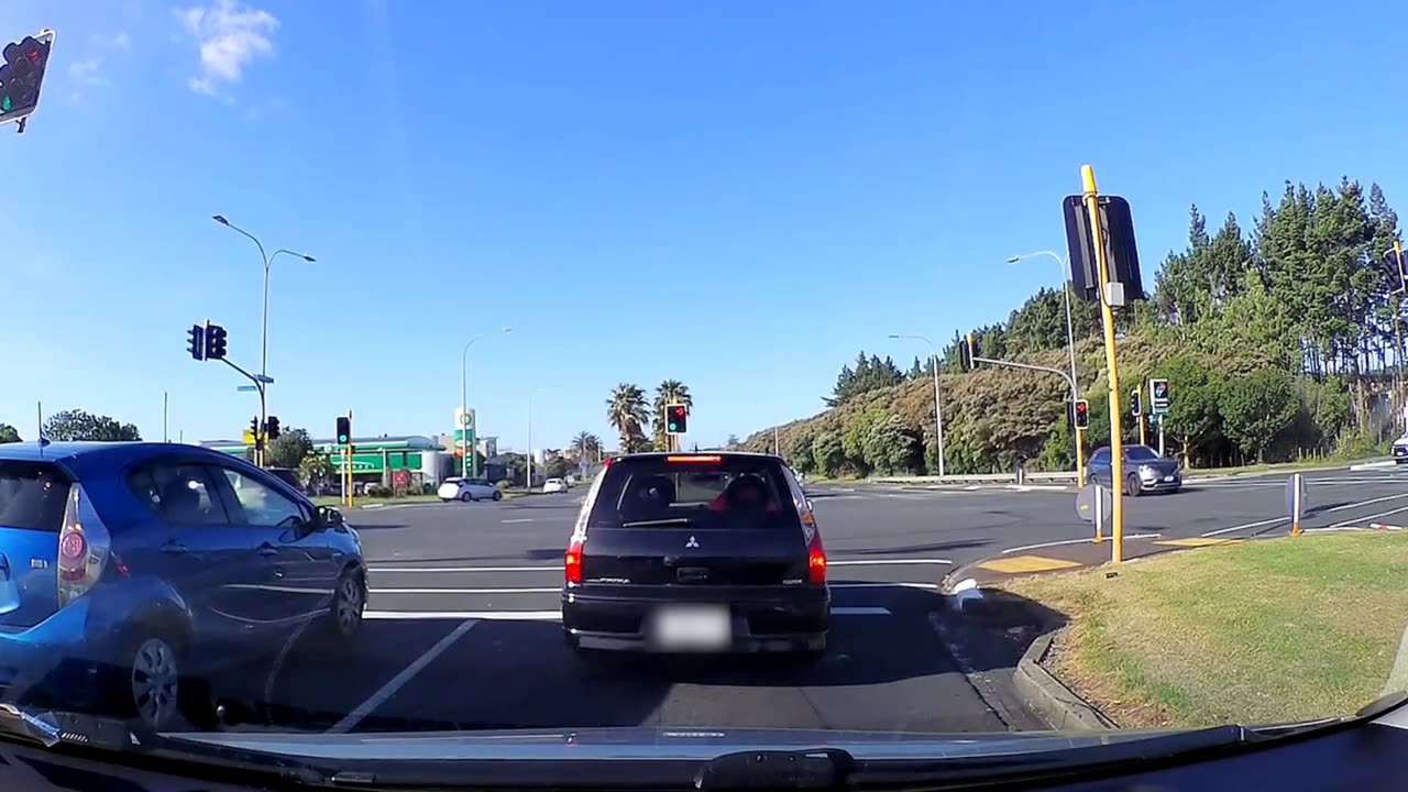 Car Crashes into Highway Barrier and Rams Into Another Car After Losing Control