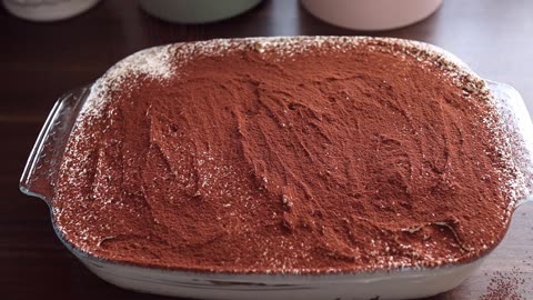 Simple tiramisu without eggs