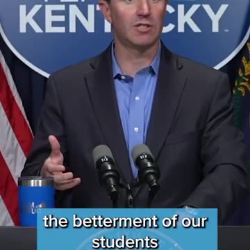 Kentucky Gov Andy Beshear says Public Dollars are Solely For Public Schools and not Private Schools