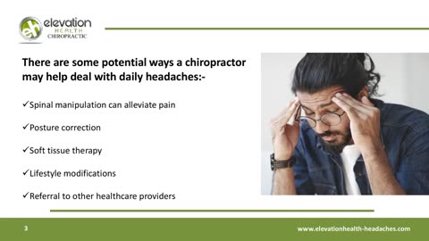 How Can A Chiropractor Deal With A Daily Headache?