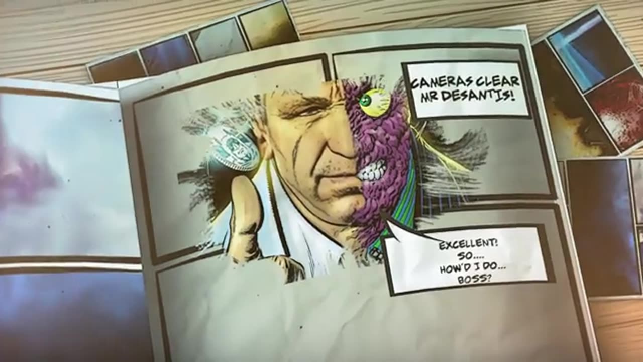 Two-Face takes the stage