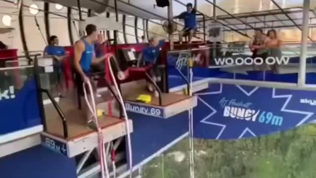 This woman is very brave