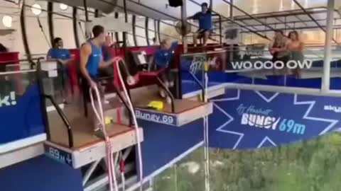 This woman is very brave