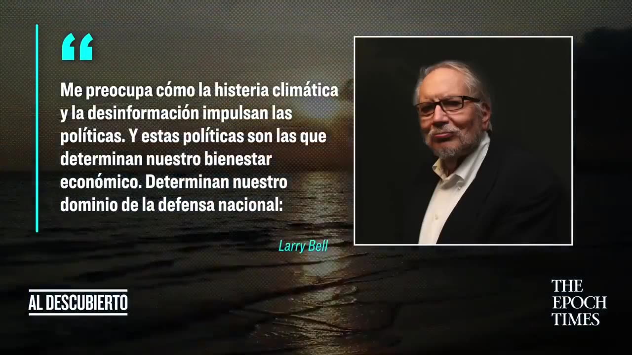 La Ciencia habla: No Hay Emergencia Climática