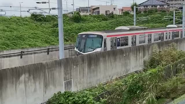 train in Tsukuba Japan