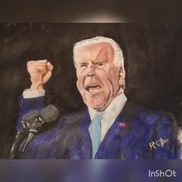 Joe Biden Portrait Challenge..... With A Twist!