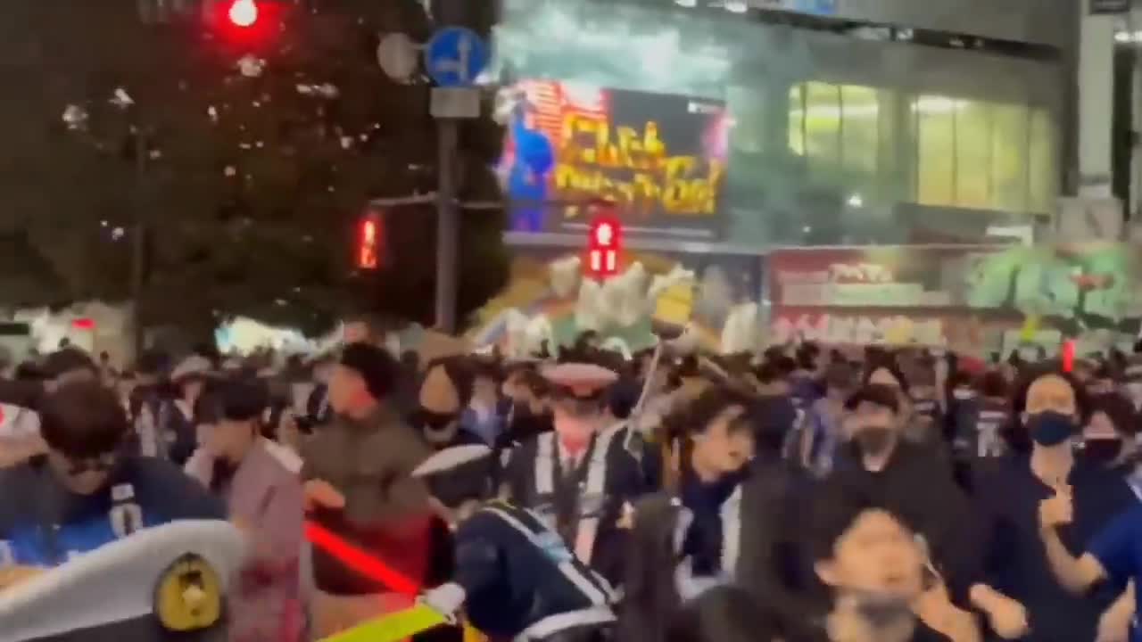 Completely Crazy Japan Fans Reaction to 2-1 Goal Against German In World Cup 2022 #worldcup2022