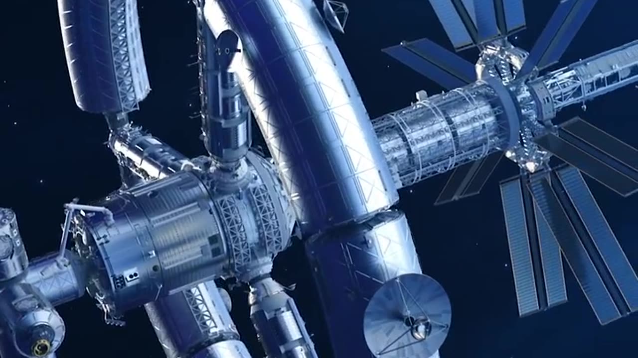 NASA'S FUTURISTIC SPACE STATION 🌌