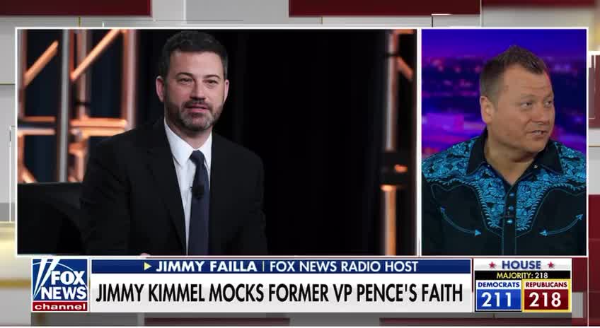 Jimmy Kimmel mocks Pence WATCH!!