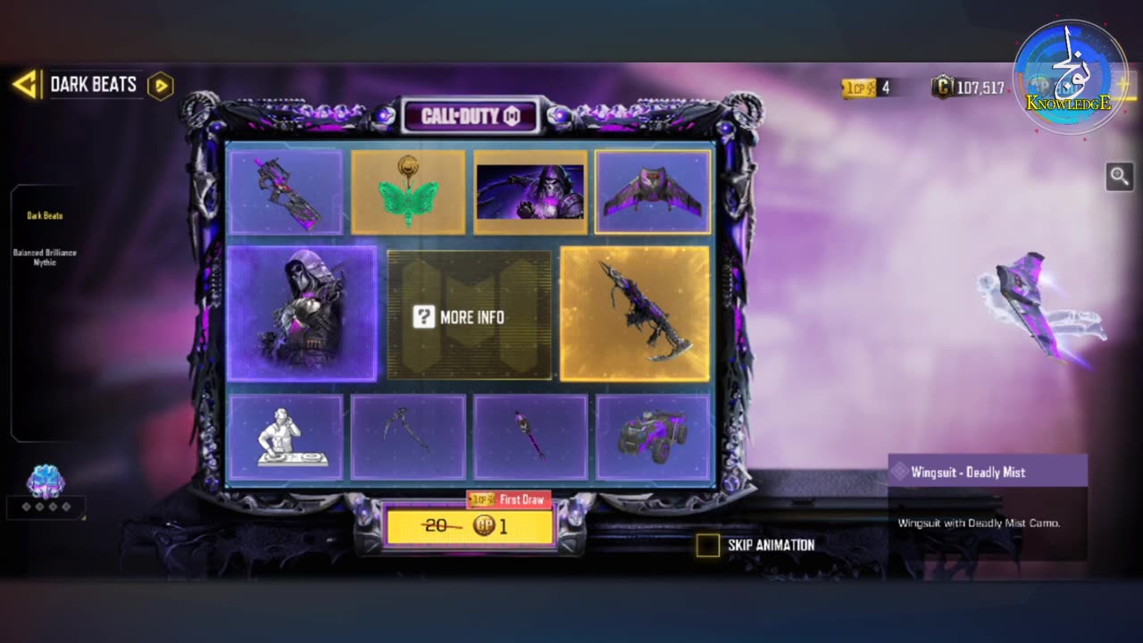 CODM DARK BEATS DRAW - NIKTO GOTHIC BASS - CR56 AMAX TWISTED YISIONS