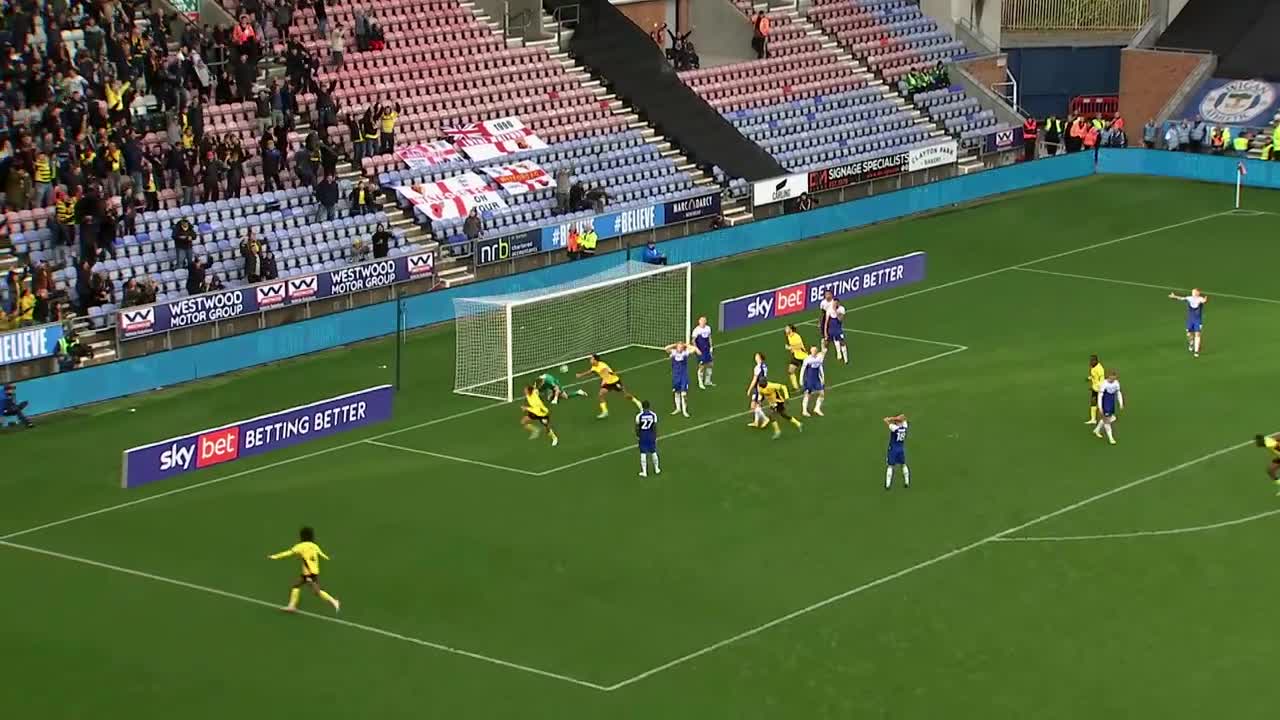 Wigan Athletic v Watford highlights