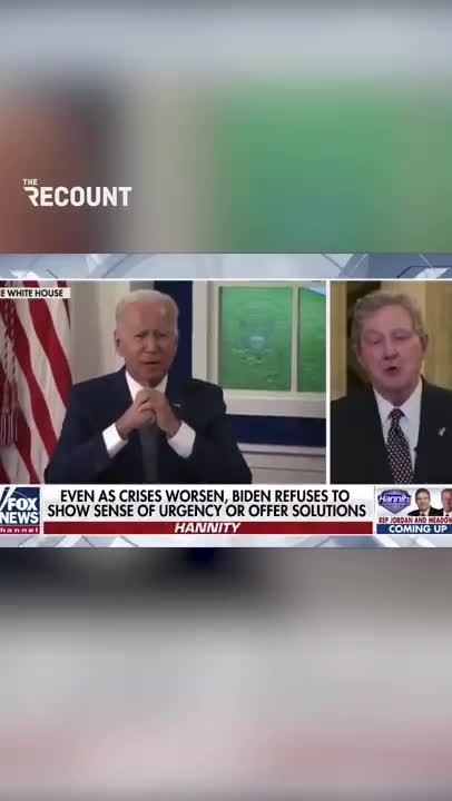 Senator John Kennedy being Senator Kennedy