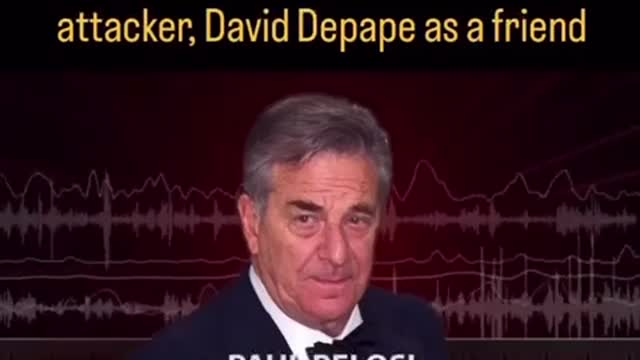 PAUL PELOSI’S 911 CALL REVEALS HE KNEW THE MAN, DAVID, AND SAYS HE’S A FRIEND