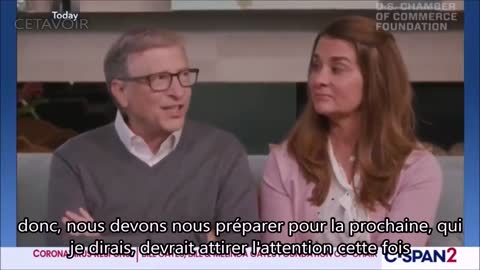 Look at his smile when talking about the next pandemic.
