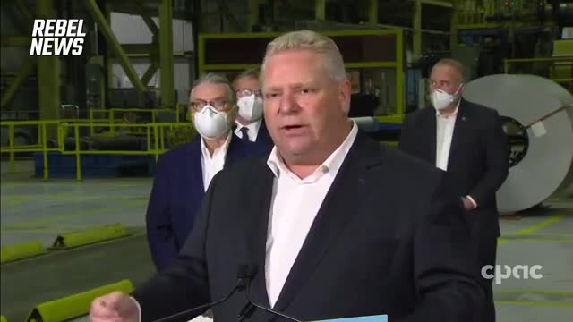 Doug Ford admits vaccine passports don't work; everyone is done with this.