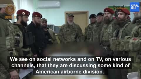 Russia's Chechen Republic Chief Kadyrov's forces LAUGH