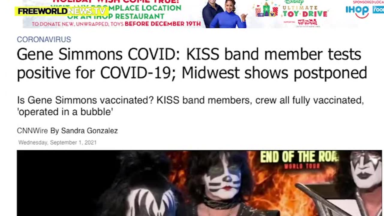 Alex Jones Calls Out Gene Simmons In 2021.