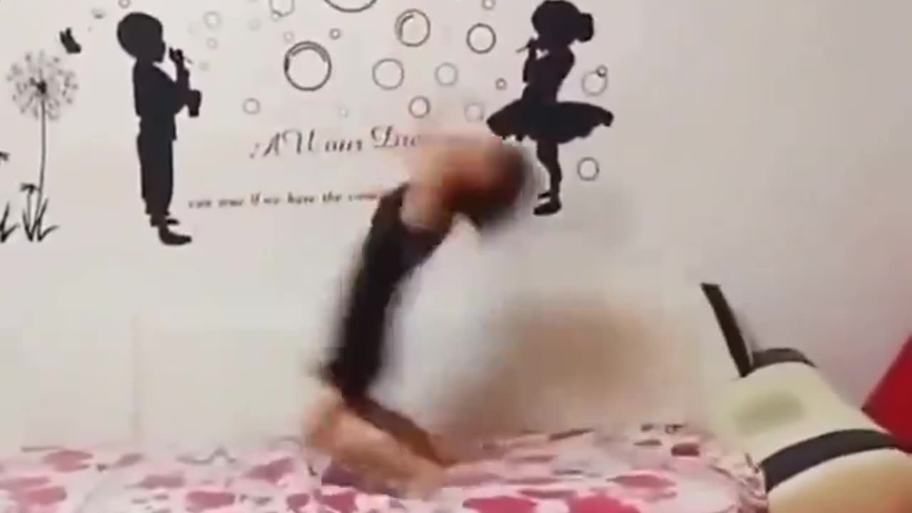 Six Year Old Successfully Performs Over 80 Backflips in a Row