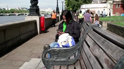 Meet the woman first in line to see Queen's coffin