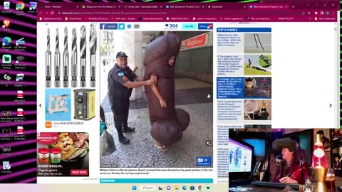 BREAKING NEWS! - 7 FOOT PENIS HAS BEEN ARRESTED!!