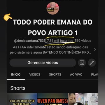 O youtube retirou mey canal e estou proibido de fazer outro pelo meu dispositivo