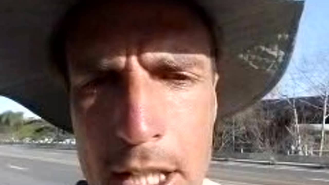 5:34pm, THE BROWN STREAM LIVES ON. Apr 15.