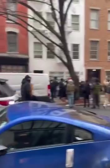Large migrant brawl breaks out in New York City after someone cut a line of 400 'asylum seekers,'
