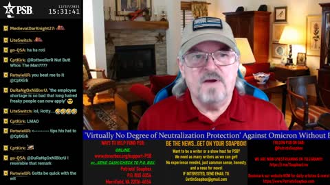 2021-12-17 15:00 EST - The Common Sense Show: Patriot Line Friday with Derek, PATRIOTski & Glry Anon